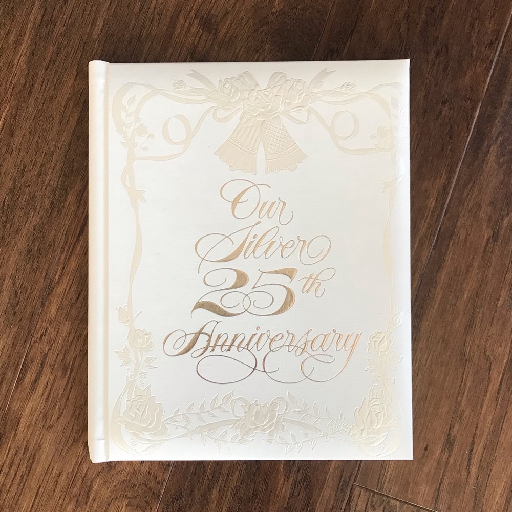 Vintage 25th Anniversary Book